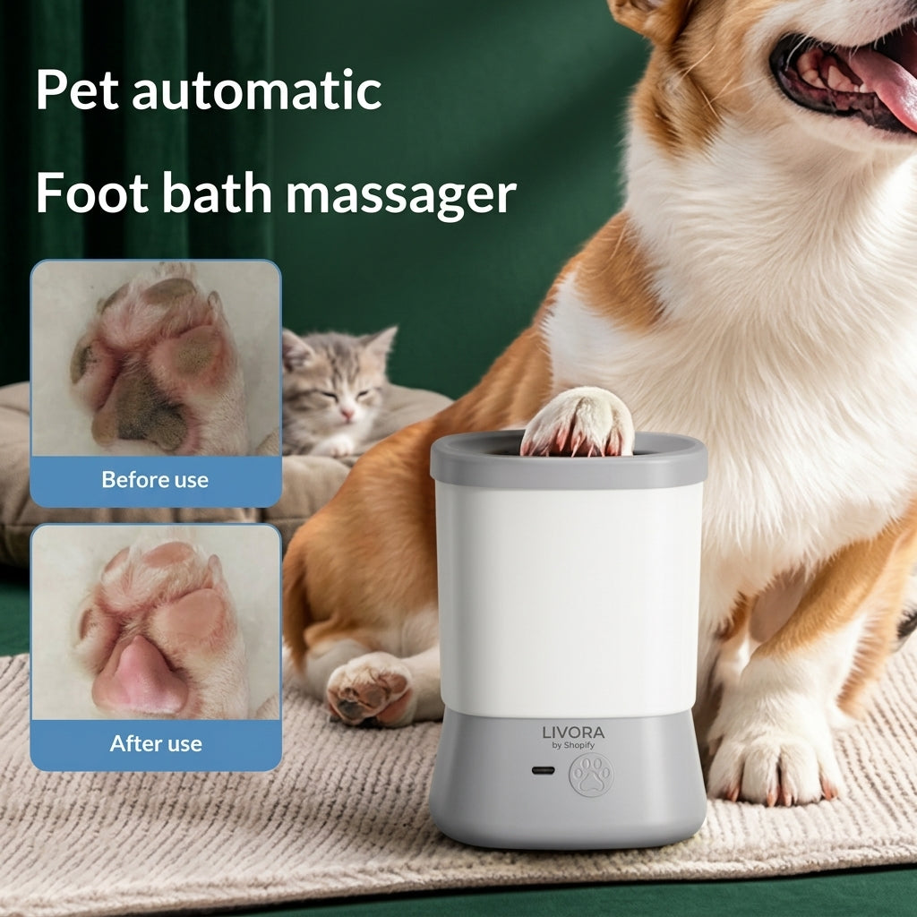 Automatic Pet Paw Cleaner