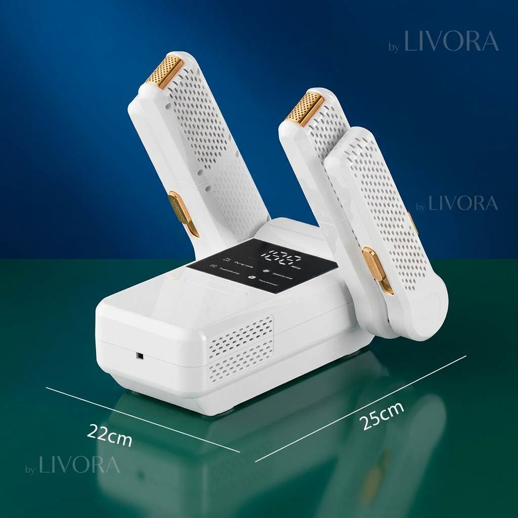 LIVORA Electric Shoe & Boot Dryer with UV Sterilization
