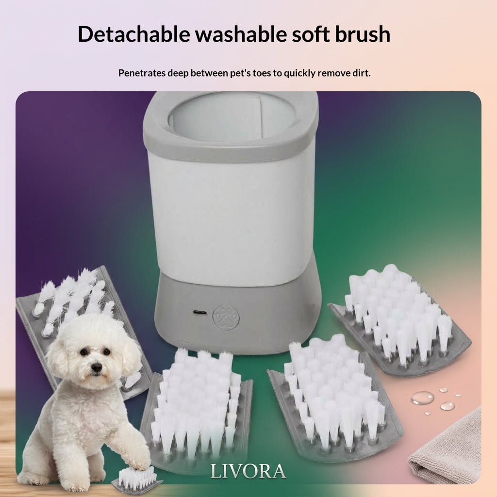 Automatic Pet Paw Cleaner