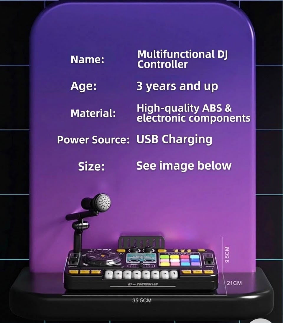 DJ Mixer упаковка размеры